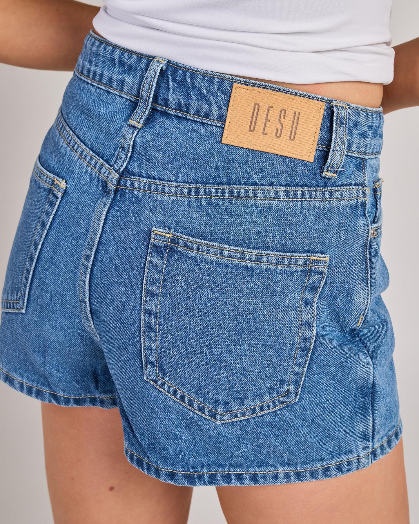 Denim Skort