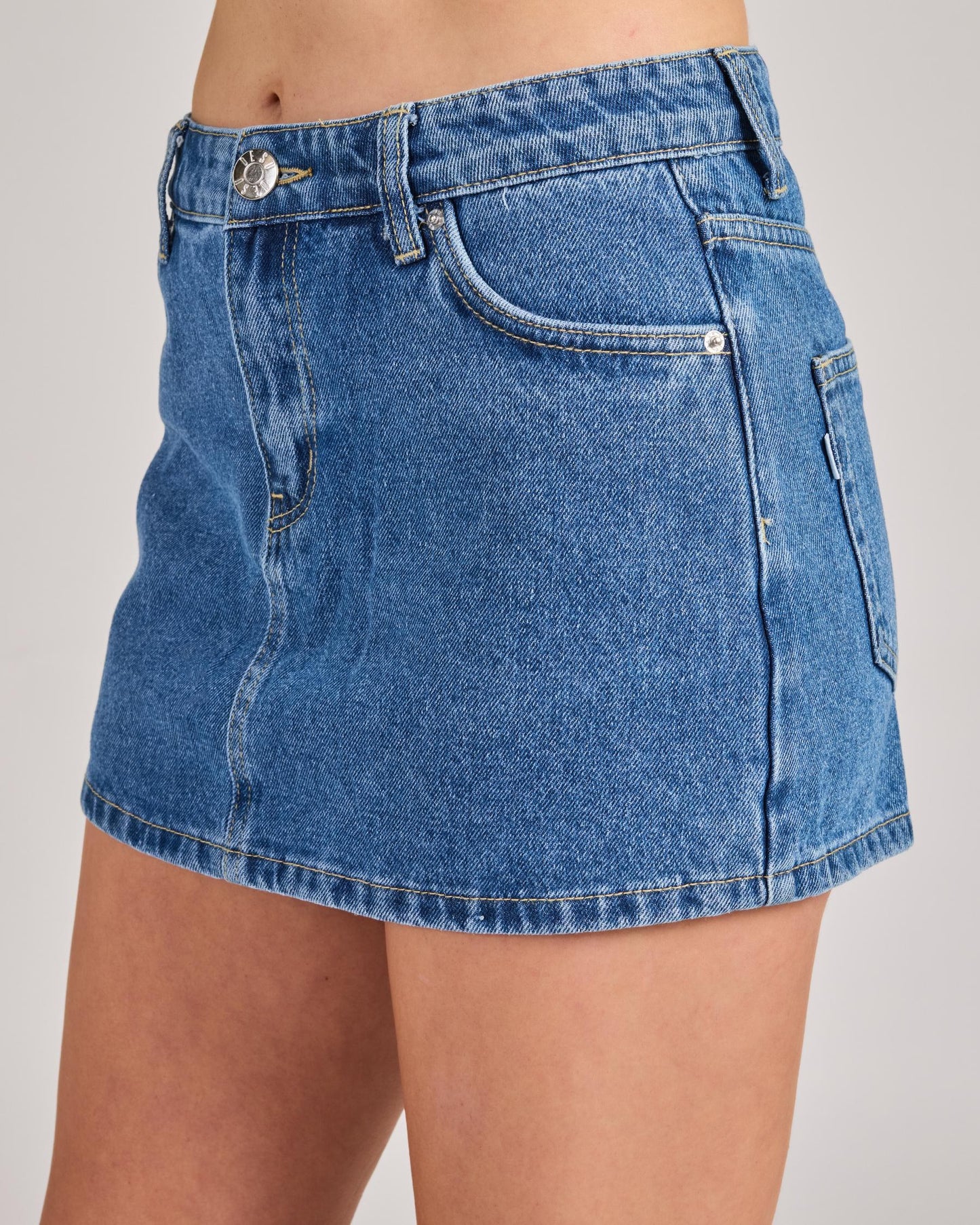 Denim Skort