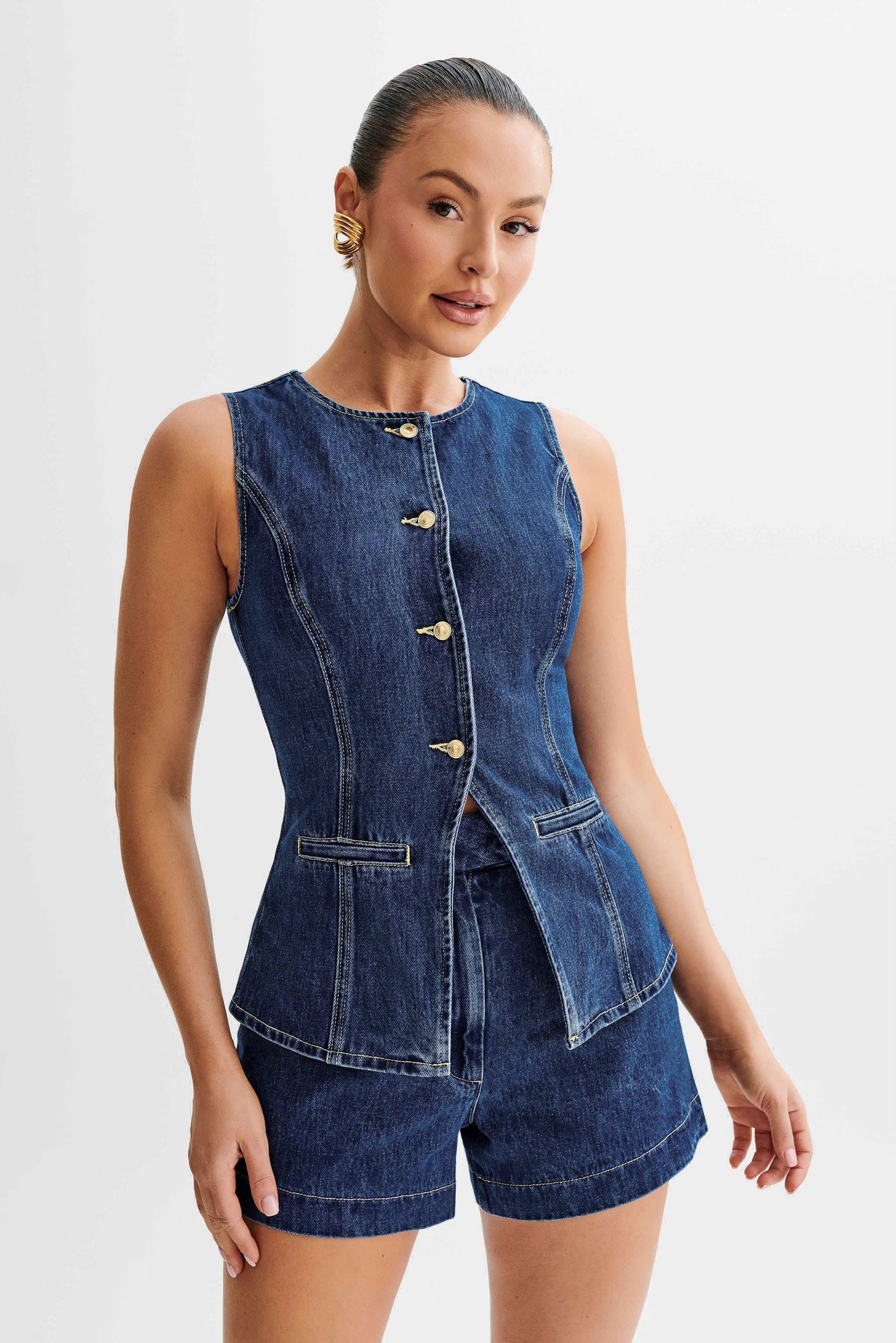 Ariana | Denim Set