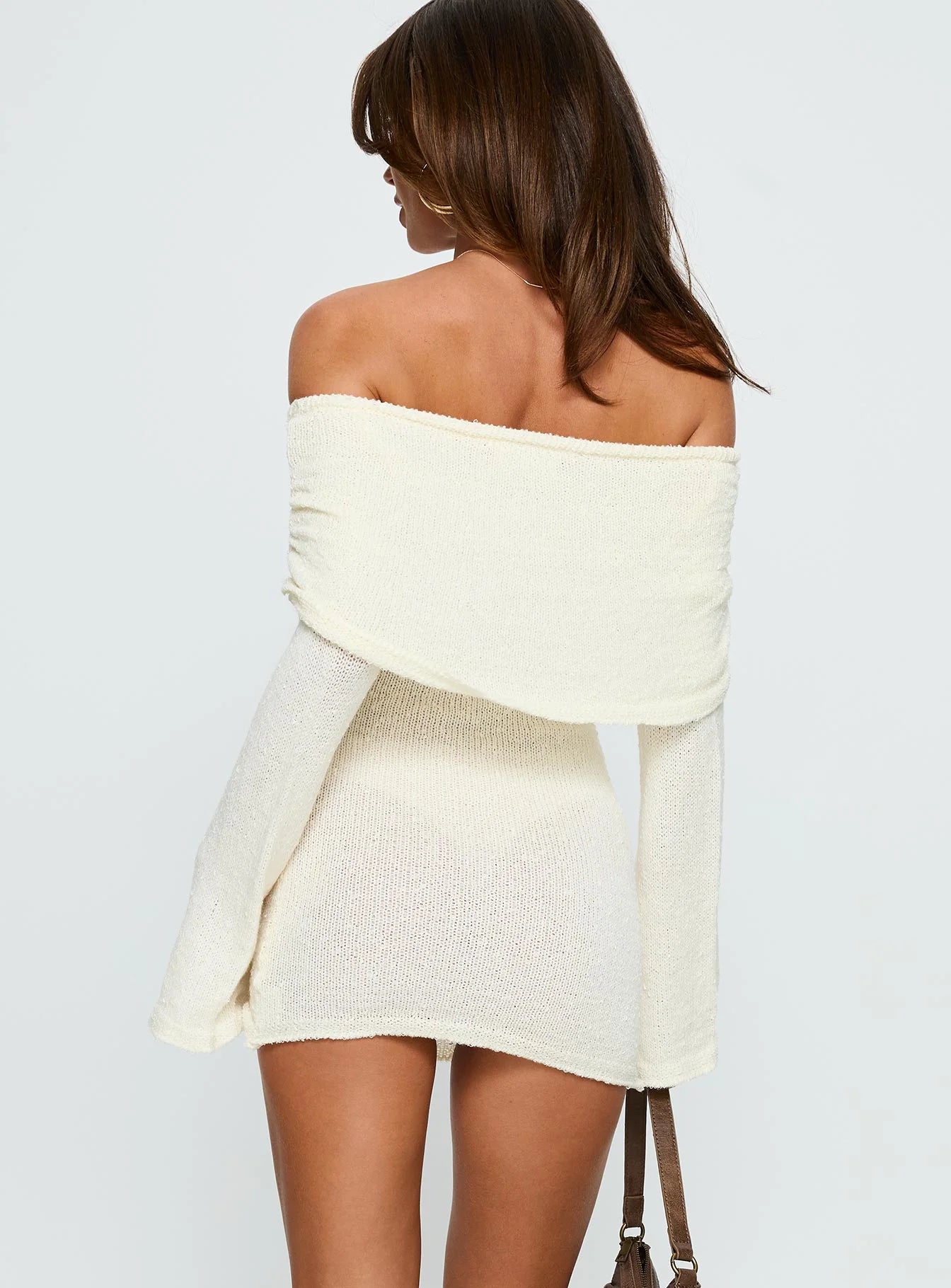 Chanellie Long Sleeve Knit Mini Dress