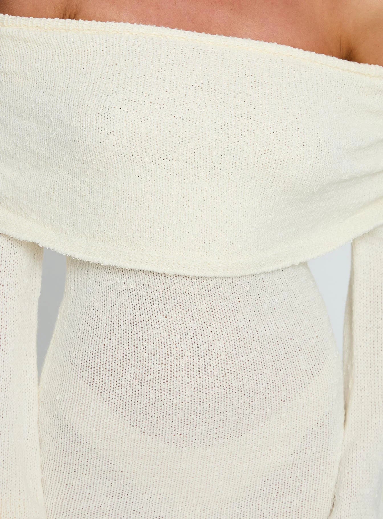 Chanellie Long Sleeve Knit Mini Dress