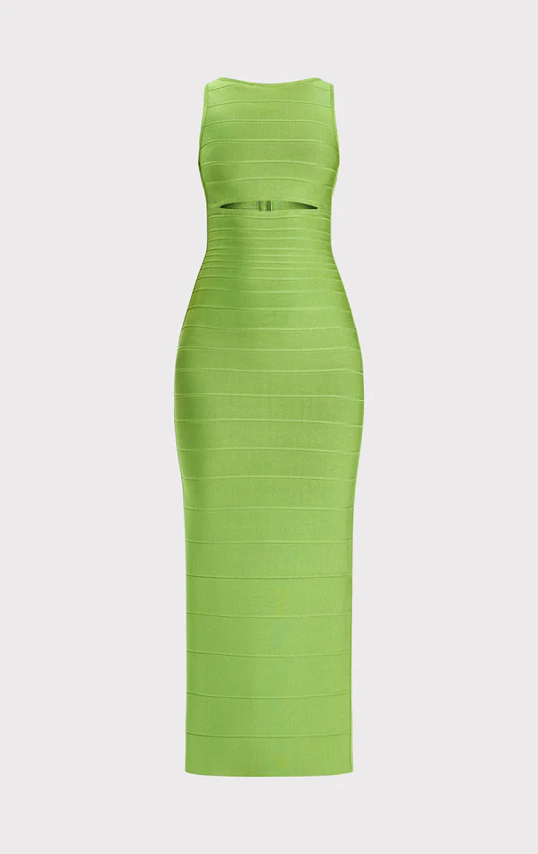 The Tanya Sleeveless Cut-Out Gown