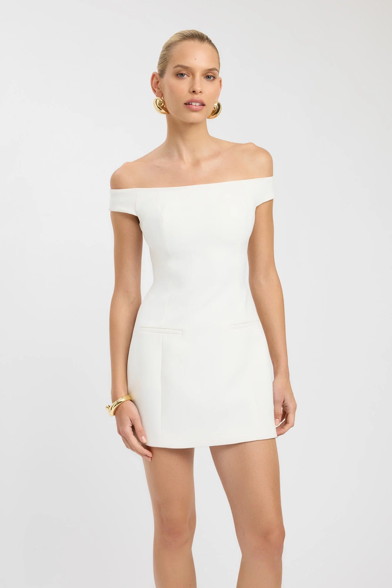 Off Shoulder Mini Dress