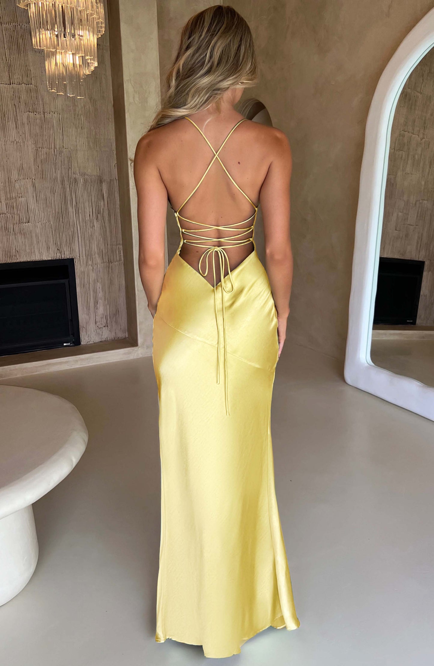 Isabel Maxi Dress - Yellow
