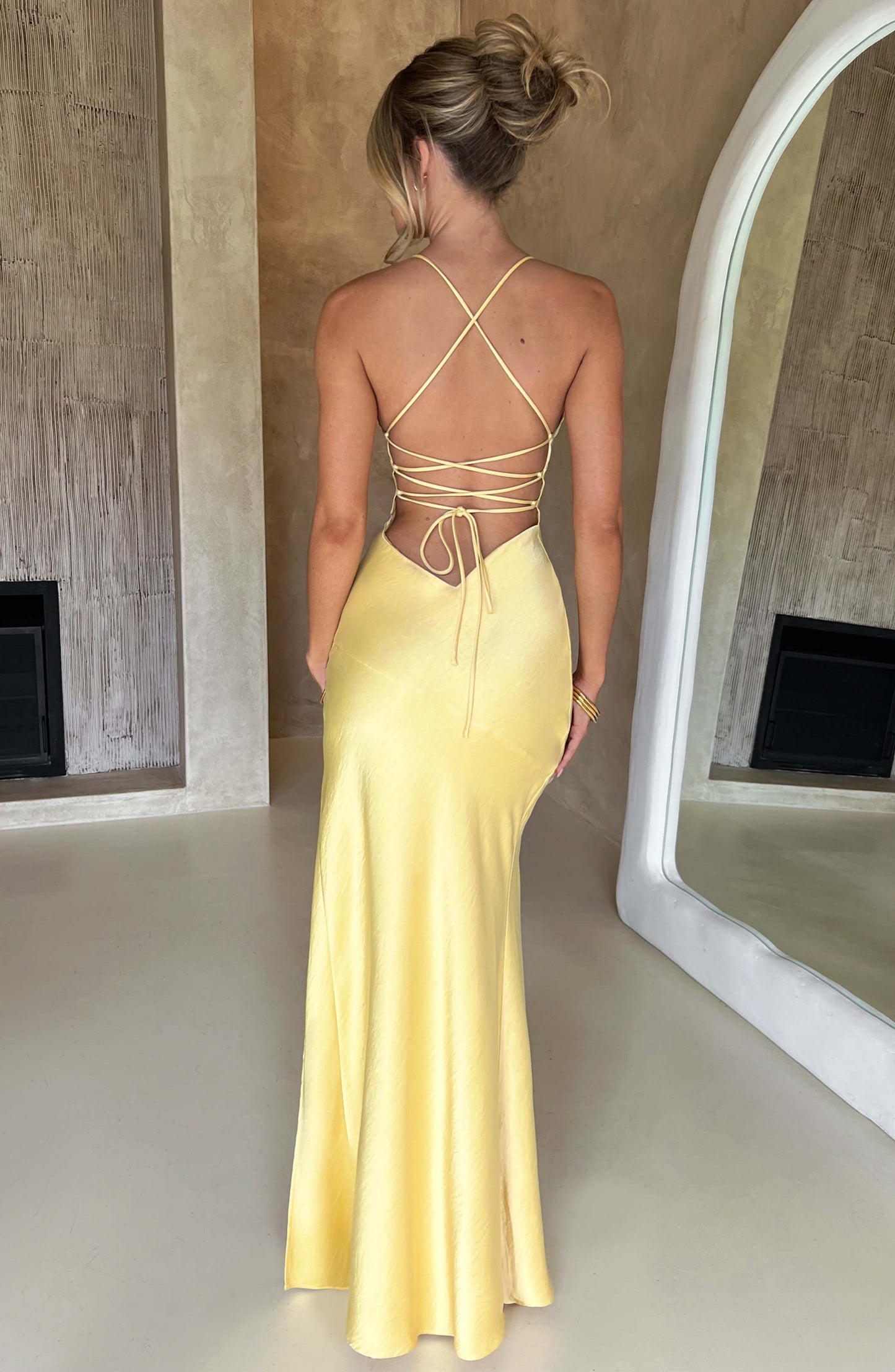 Isabel Maxi Dress - Yellow