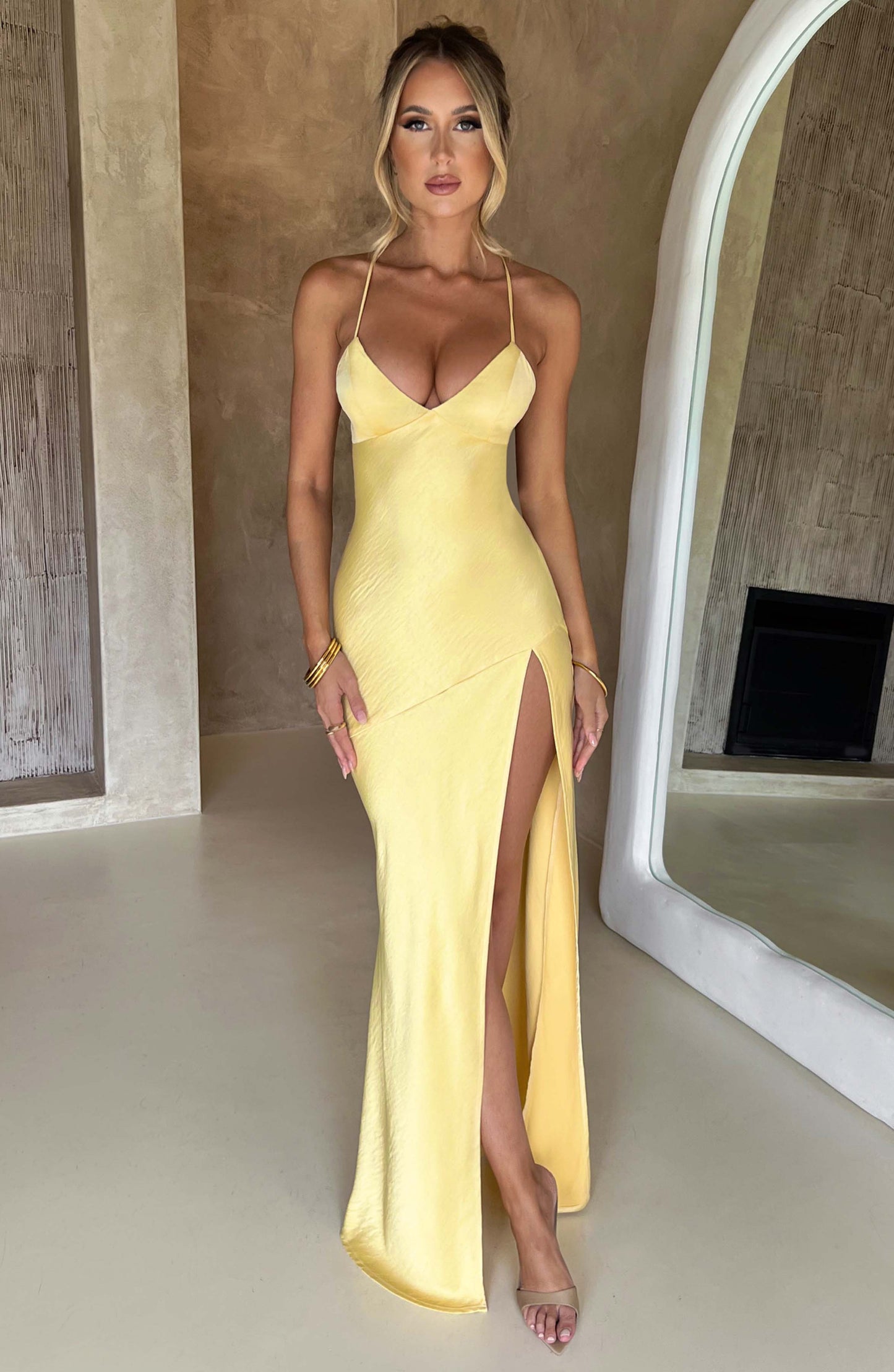Isabel Maxi Dress - Yellow