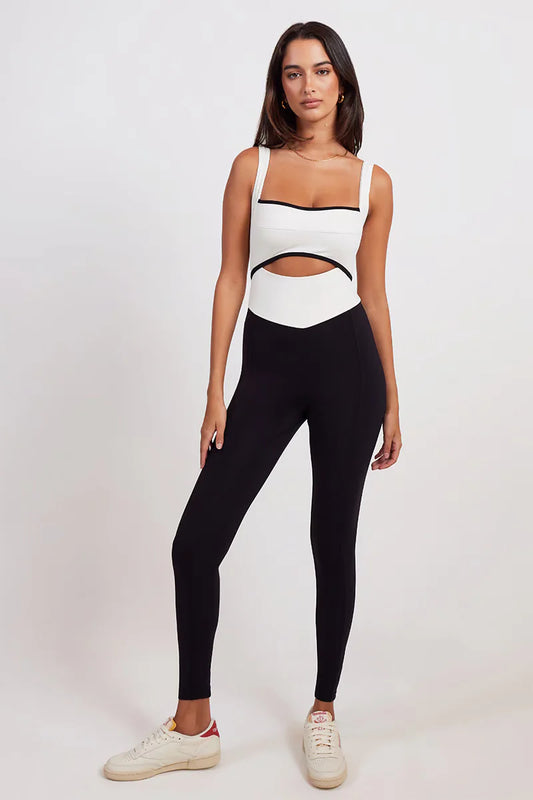 Capri Cutout Jumpsuit