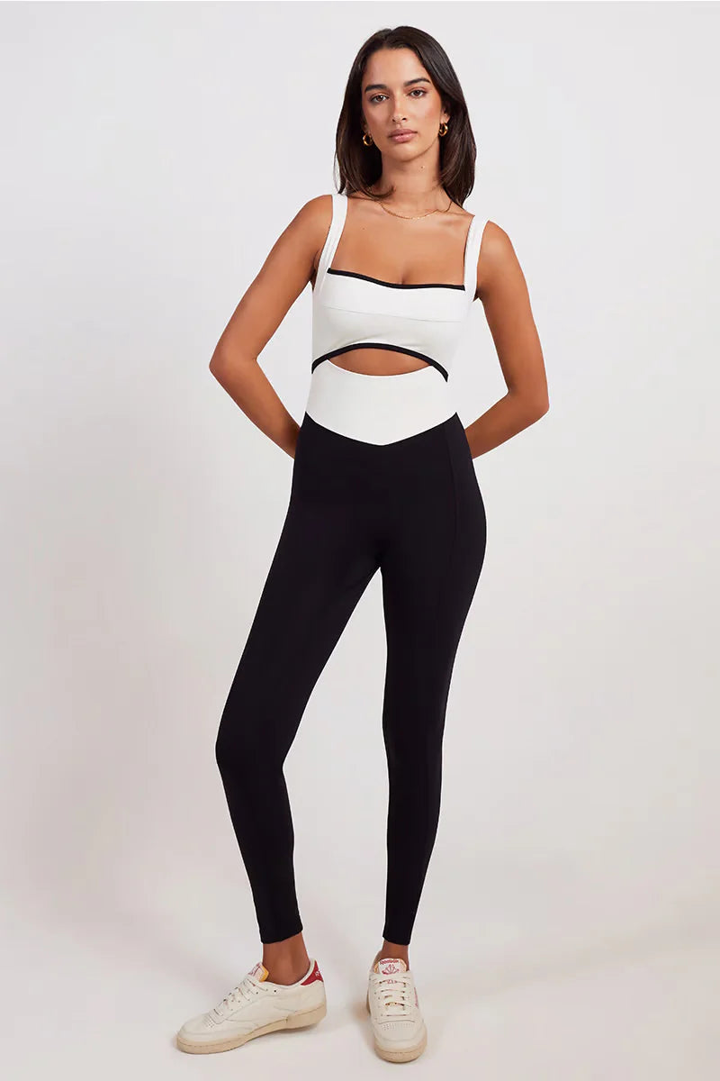 Capri Cutout Jumpsuit