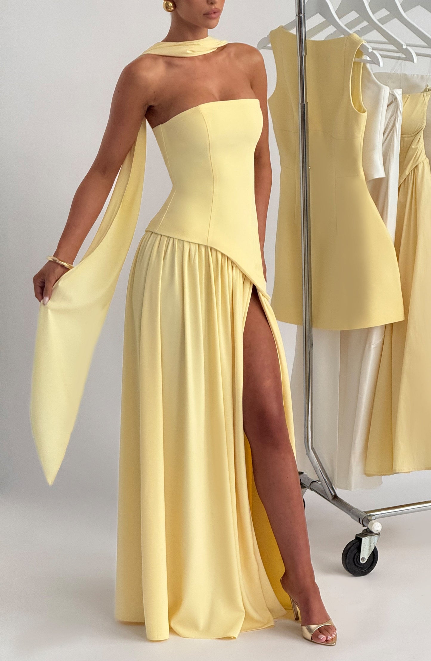 Lemon Grace Gown