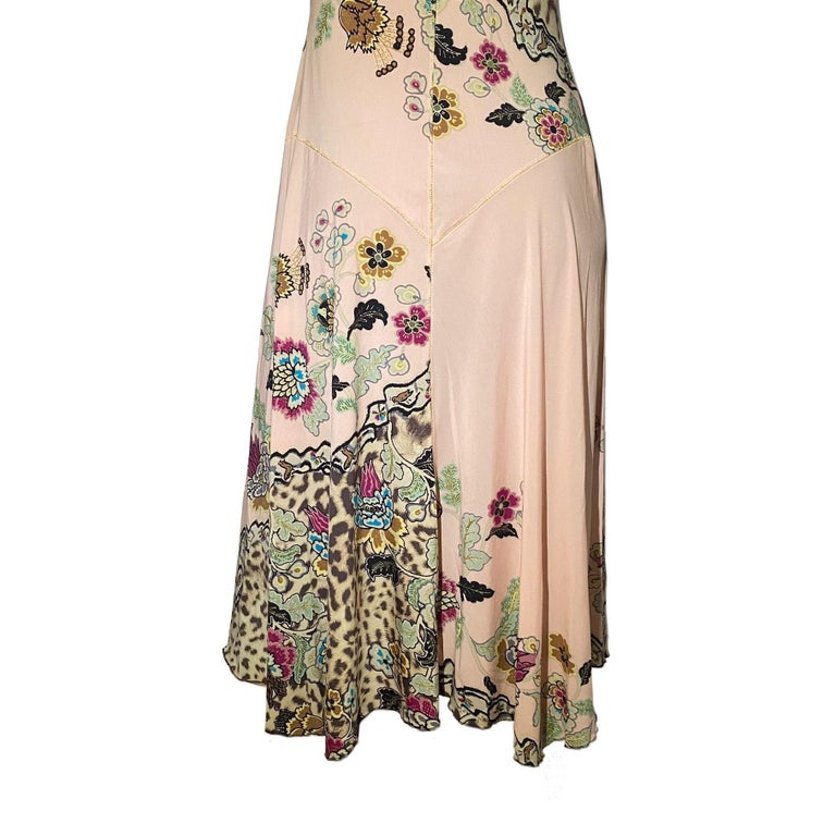Cavalli Silk Mini Dress