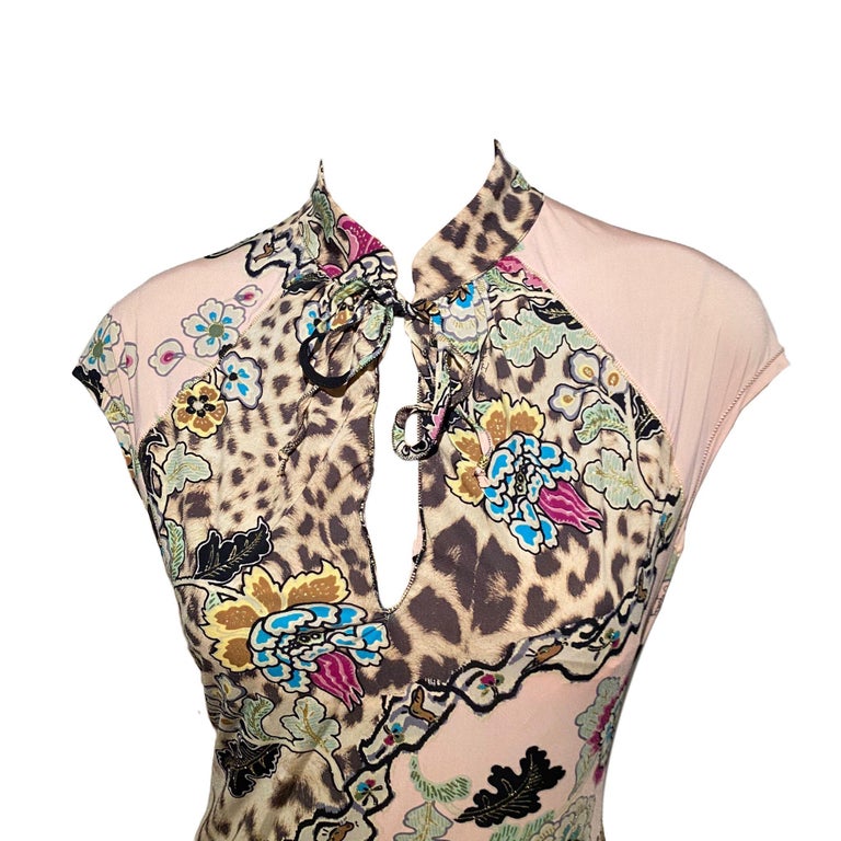 Cavalli Silk Mini Dress