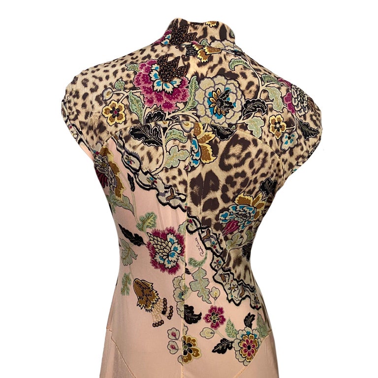 Cavalli Silk Mini Dress