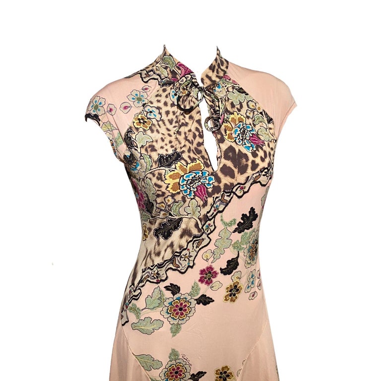 Cavalli Silk Mini Dress