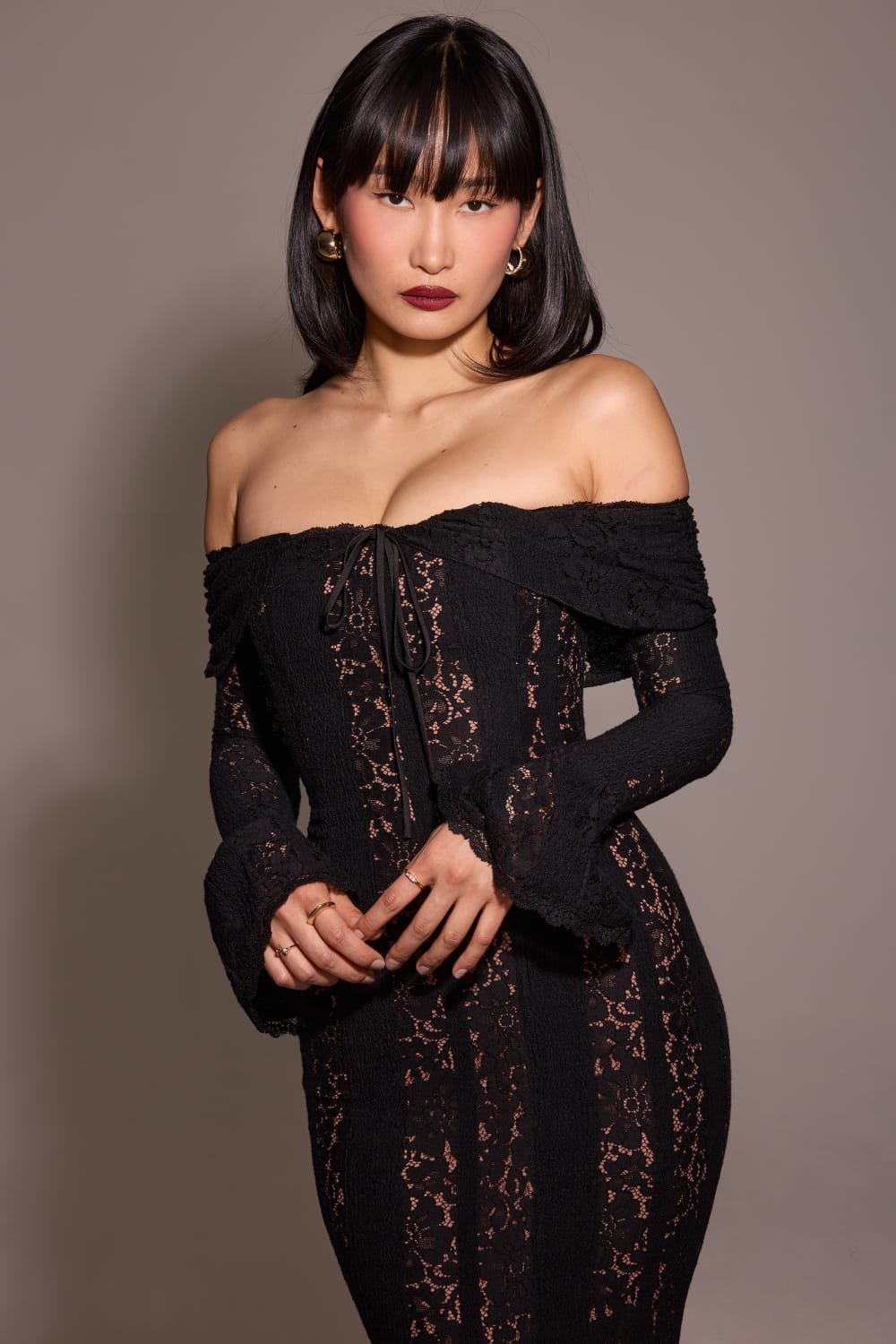 The Valencia Lace Gown