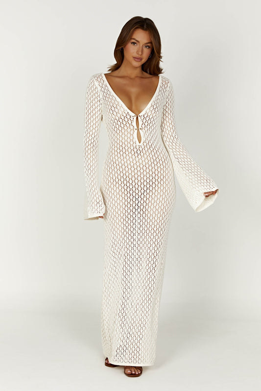 Alisha  Fishtail Maxi Dress