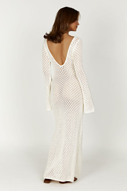 Alisha  Fishtail Maxi Dress