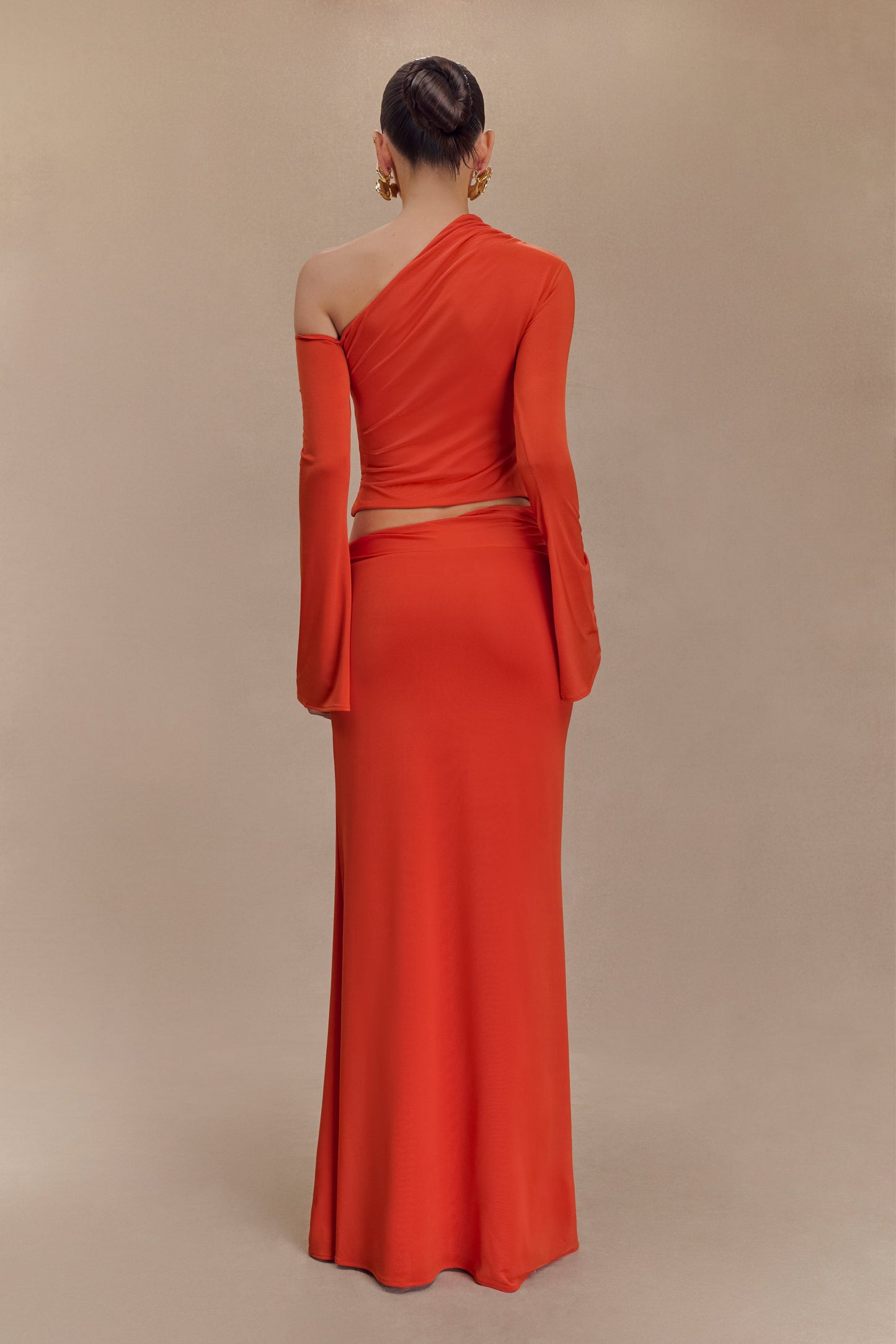 Asymmetrical Maxi Skirt