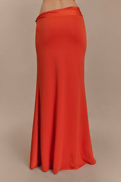 Asymmetrical Maxi Skirt