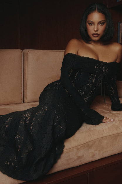The Valencia Lace Gown