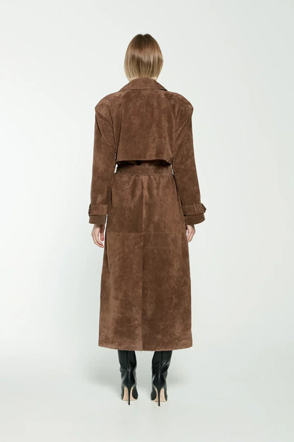 Sibba Suede | Trenchcoat