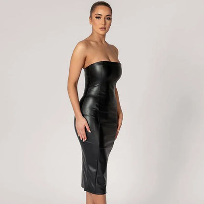 Leather Amalia Women's Dress