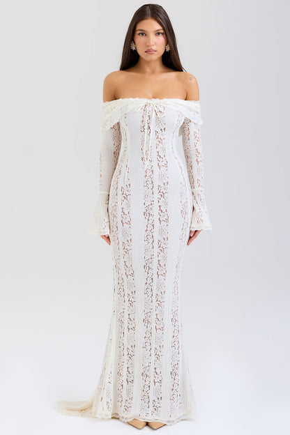 The Valencia Lace Gown
