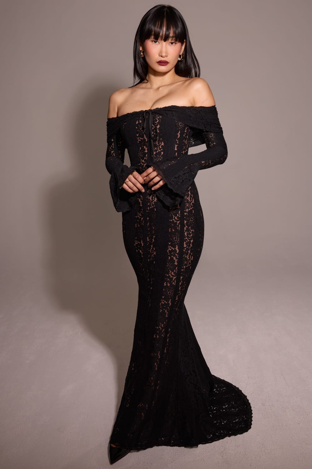 The Valencia Lace Gown