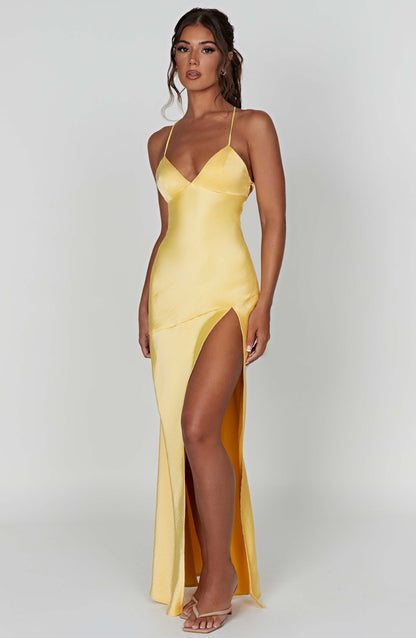Isabel Maxi Dress - Yellow