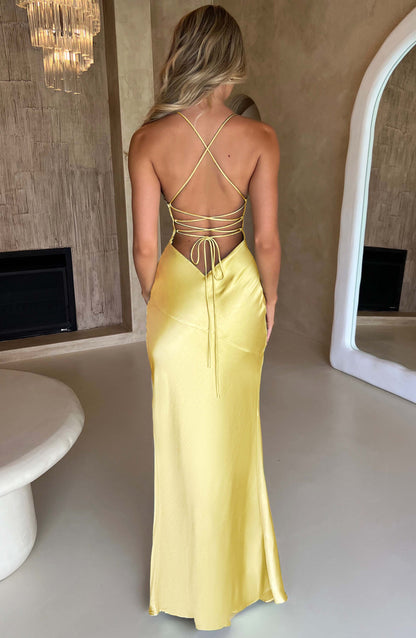 Isabel Maxi Dress - Yellow