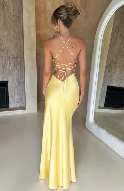 Isabel Maxi Dress - Yellow