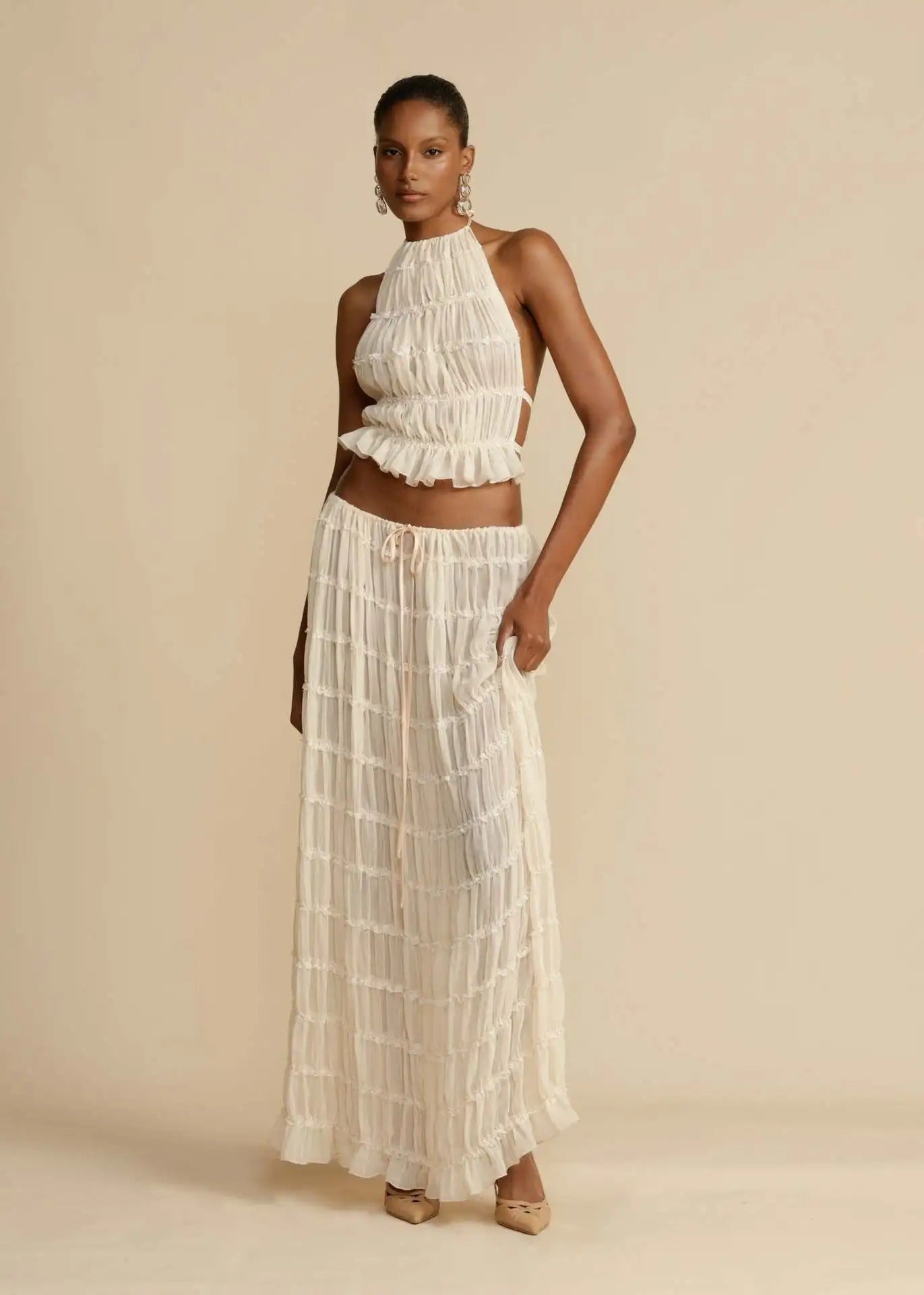 Alice  | Skirt With Top Set