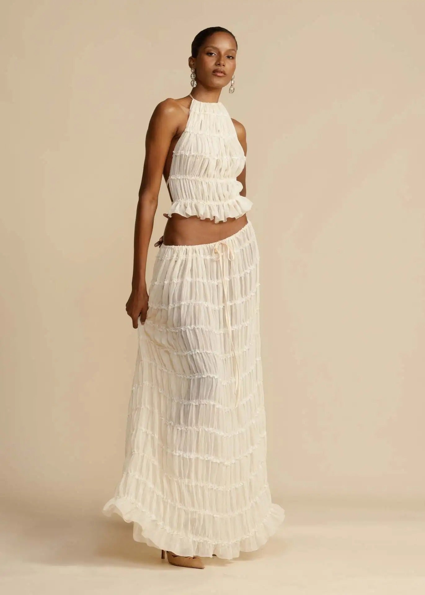 Alice  | Skirt With Top Set