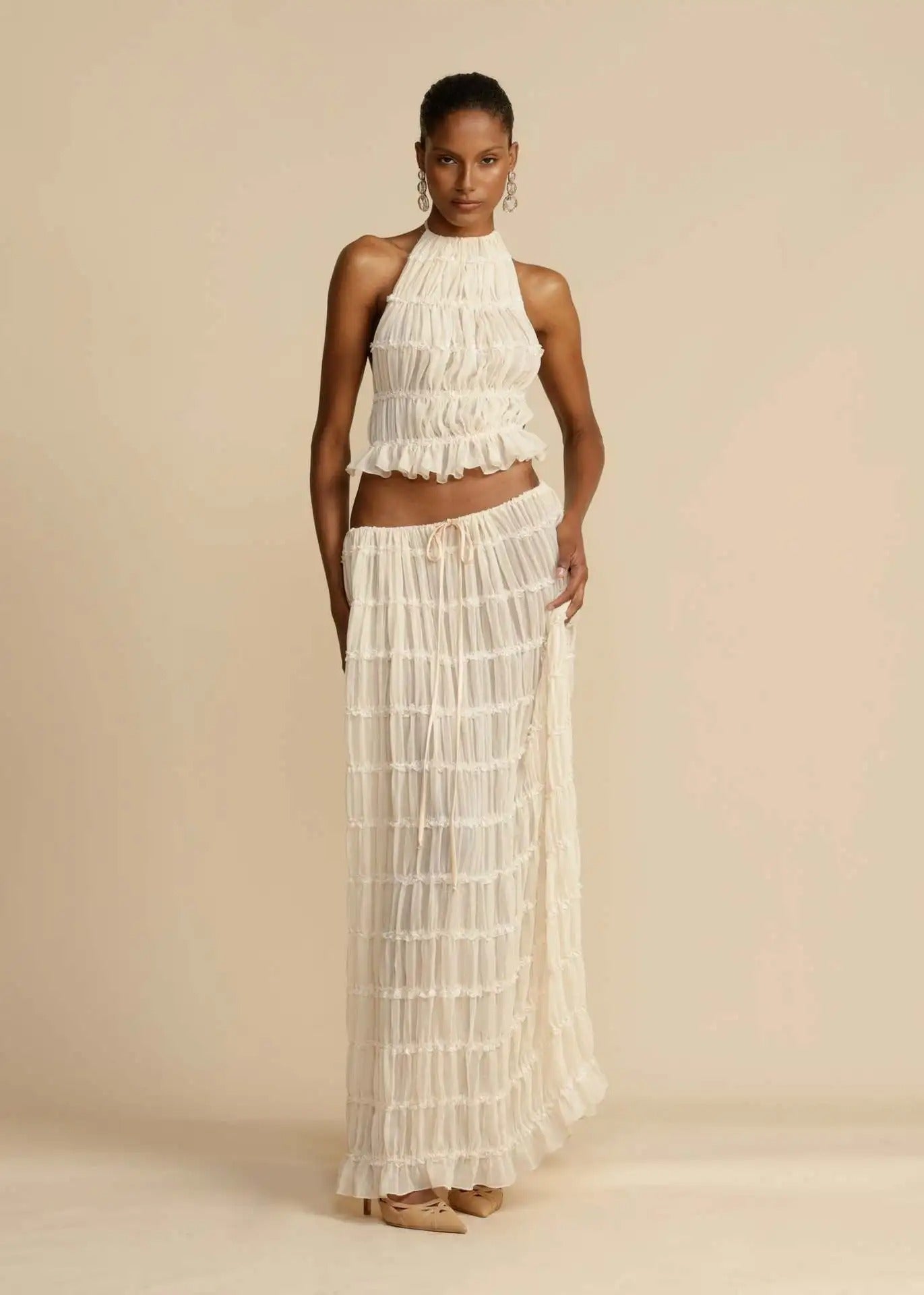 Alice  | Skirt With Top Set