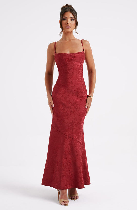 Kyara | Red Whitney Maxi Dress