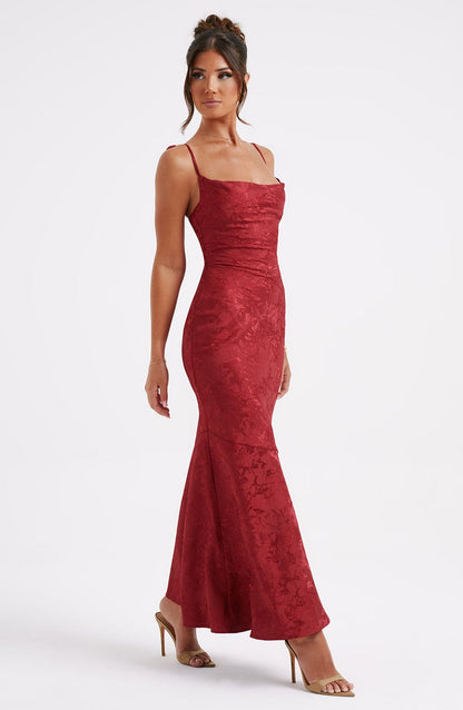 Kyara | Red Whitney Maxi Dress