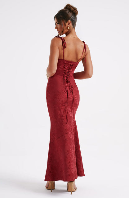 Kyara | Red Whitney Maxi Dress