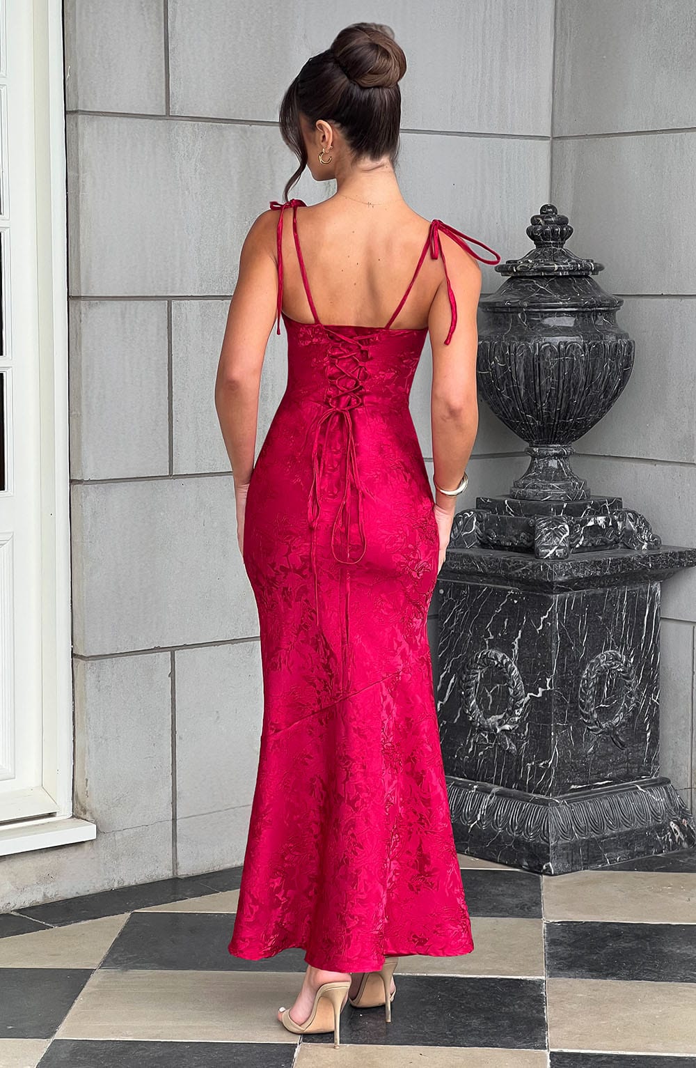 Kyara | Red Whitney Maxi Dress