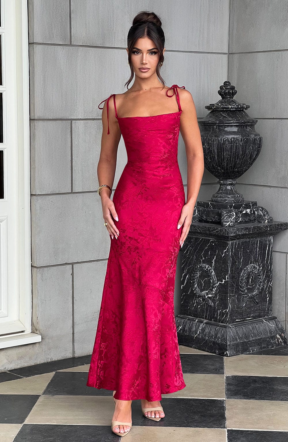 Kyara | Red Whitney Maxi Dress
