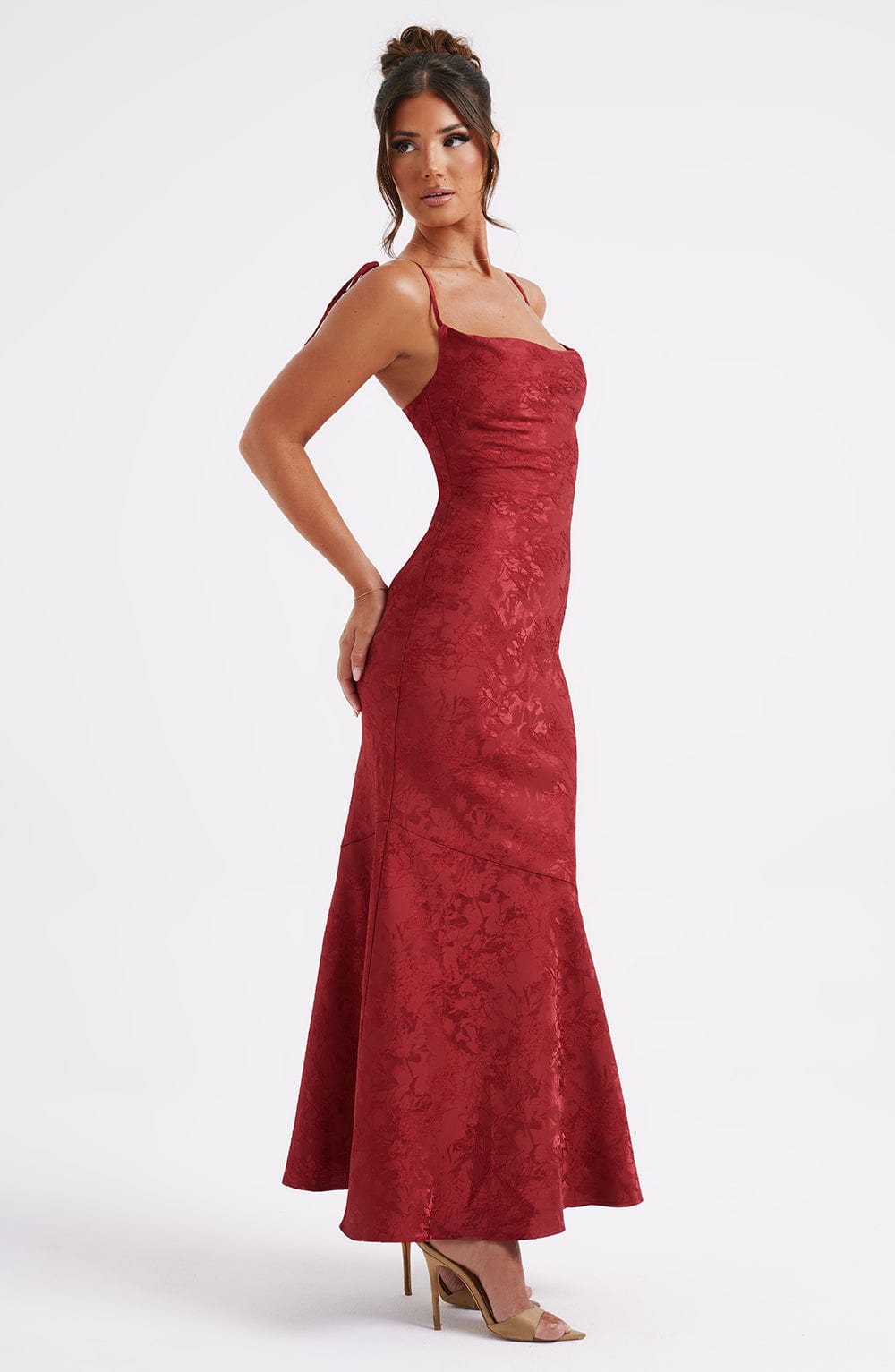 Kyara | Red Whitney Maxi Dress